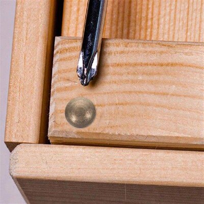 24 Pcs Fastener Self-tapping Screw Cap Screwdriver