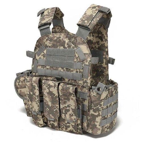 Camouflage Chest Rig Molle Vest Multi-Functional Molle