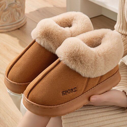 Suede Fluffy IndoorOutdoor Home Wood Floor Winter Thicksoled