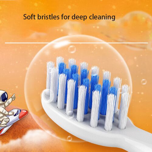 Timer Sonic Electric Toothbrush Cartoon Pattern for Kids wit