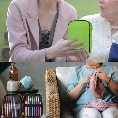 Fenrry Crochet Hook Set Crochet Needle Kit Beginner Yarn Nee