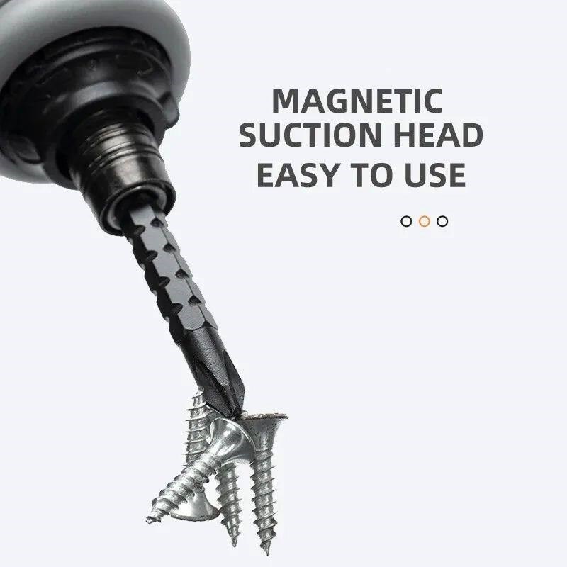 Mini Ratchet Precision Screwdriver Magnetic 13 In 1 Telescop - 实物图