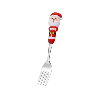 Christmas creative tableware dessert spoons forks gift box