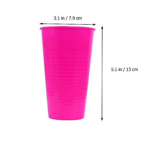 12pcs Plastic Cups Set Reusable Stackable Beer Water Juice