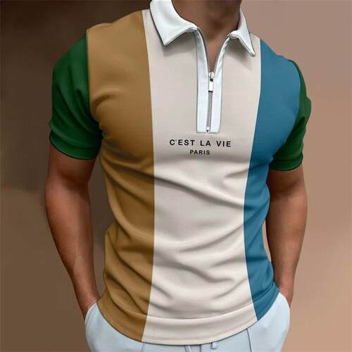 2023 New Men  Shirts Summer High Quality Casual Daily Short