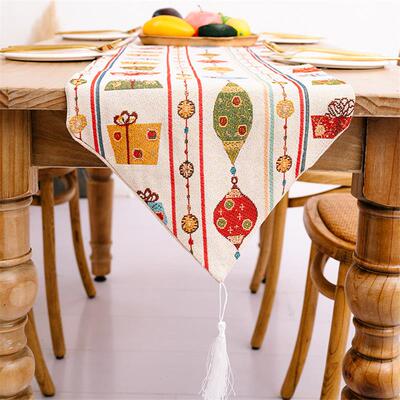 180*35cm Christmas Table Runner Decorations