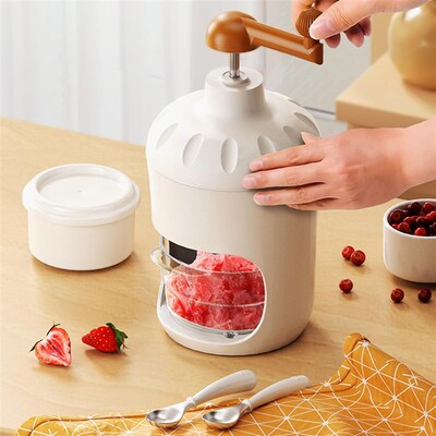 Shaved Ice Machine Snow Cone Machine Manual  Ice Crusher