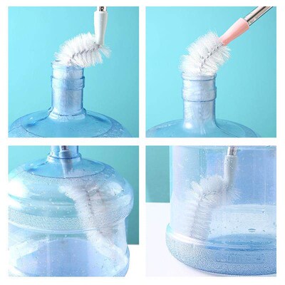 floor tile of toilet brush bristle brush supplies to clean