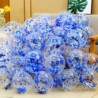 20PC/PA 12 inch sequin paper crumb latex party decoration ba