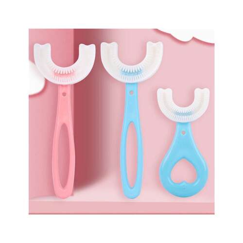 Hot Selling 2-12 Ages Kids Toothbrush U-Shape Infant Toothbr