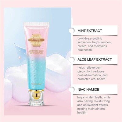 ORALHOE Nicotinamide Toothpaste - Cleans dirt, cares for tee