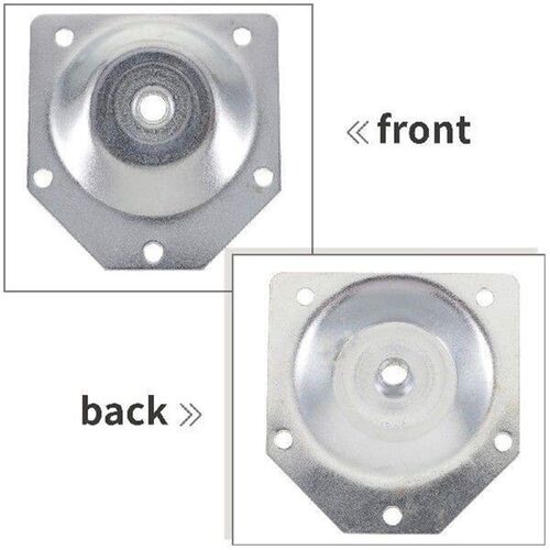 4 Pcs Angled Mounting Plate Furniture Leg Brace Set