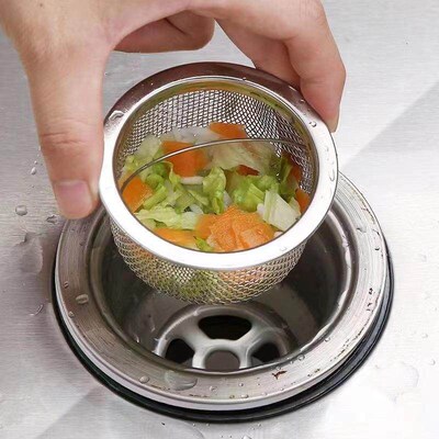 Stainless Steel Kitchen Sink Drain Filter Universal Wash Bas