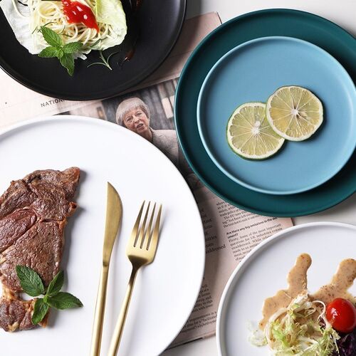 bone china dinner Plates creative Nordic ceramic salad plate
