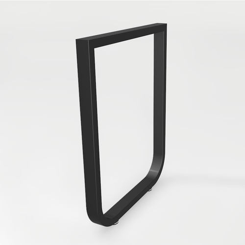 新品桌架单边脚吧台支撑脚金属台架铁艺餐桌脚架电脑桌腿定制支架