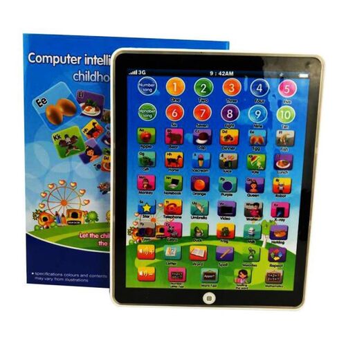 Kids Tablet Toy Educational Toddler Toys Laptop English Lear