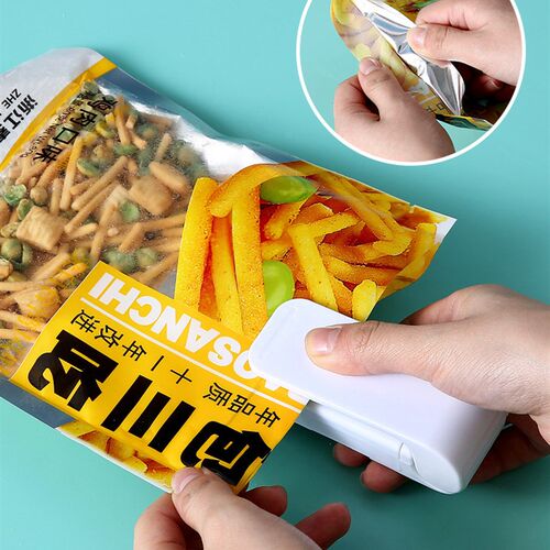 Mini Snack Sealer Portable Home Food Saver Handheld Sealing