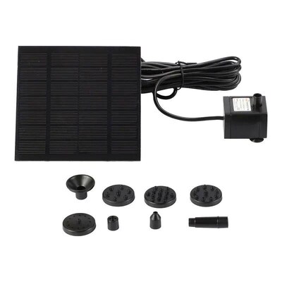 1PC Solar Fountain Pump Kit With Individual Solar Panels For