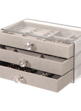 Layers Jewelry Organizer Box Display Holder Earring Ring