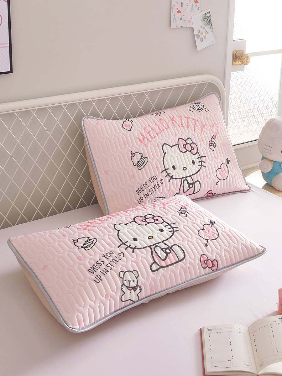 美乐蒂儿童枕冰丝乳胶枕头KT幼儿园卡通小枕30x夏季x0,床上用品,枕套,淘宝优惠券,粉丝福利购,淘宝优惠卷