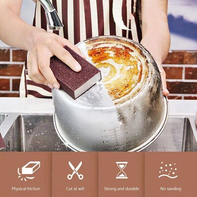 Magic Sponge Eraser descaling emery cleaning brush silicon c