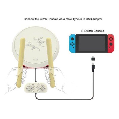 Game Machine Somatosensory Drum with Drumstick Accessories