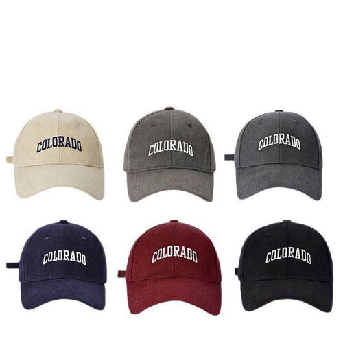2025 New Fashion Letter Coffee Deep Top Large Head Circumfer
