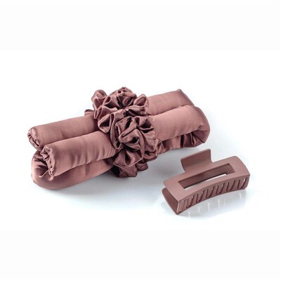 Heatless Curling Rod Headband No Heat Silk Curls Ribbon Hair