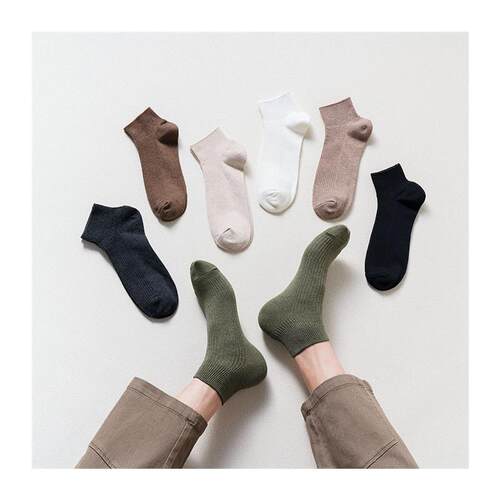 10 pairs of men women MoChuan sock socks black light cotton