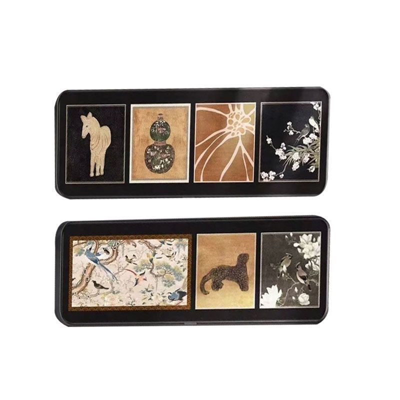 中古风桌面摆台画法式复古入户玄关柜摆件高级感客厅电视柜装饰品,家居饰品,装饰摆件,淘宝优惠券,粉丝福利购,淘宝优惠卷