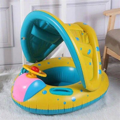 Baby Pool Float Inflatable Toddler Swim Aid Portable