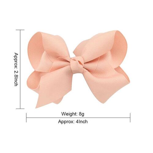 3/4/6/8inch Boutique Handmade Colorful Solid Ribbon Grosgrai