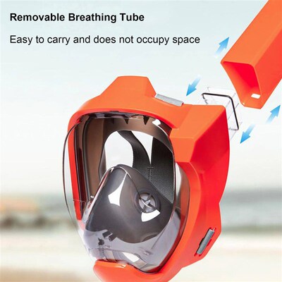 Snorkel Mask Full Face with Full Dry Breathing System Snorke
