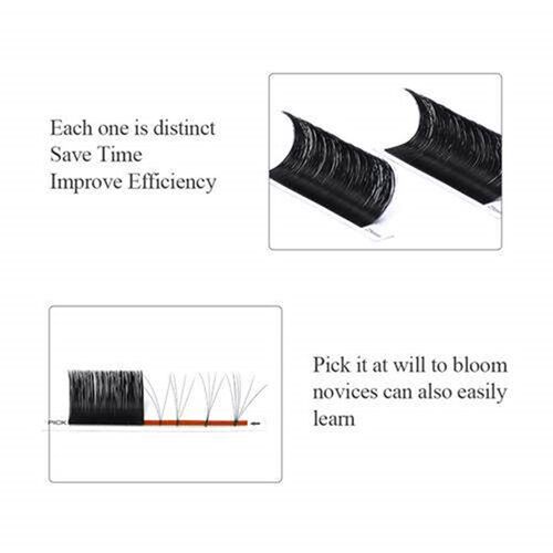 Easy Fan Lashes False Eyelash Extensions Supplies Faux Mink