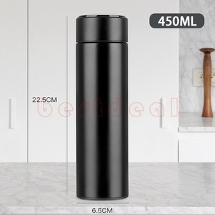 Thermo cup Water Bottles with LED Temperature Display 保温杯