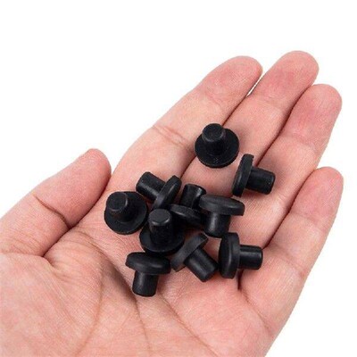 10 Pcs 3-12mm High-temperature Resistant Solid Rubber