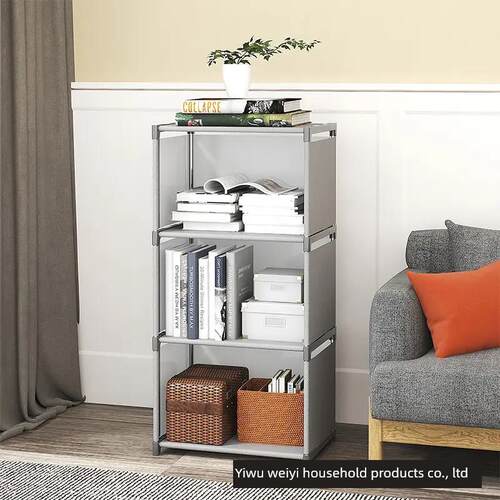 Floor book shelf bookshelf书架 desktop storage rack simple