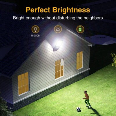 2025 350000LM Outdoor Solar Lights Motion Sensor Solar Water