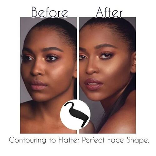 Perfect Contour Curve Stencil Eyebrow Shaper Makeup Tools Ey