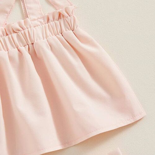 Toddler Baby Girls Summer Clothes Sleeveless Cami ops and Sh
