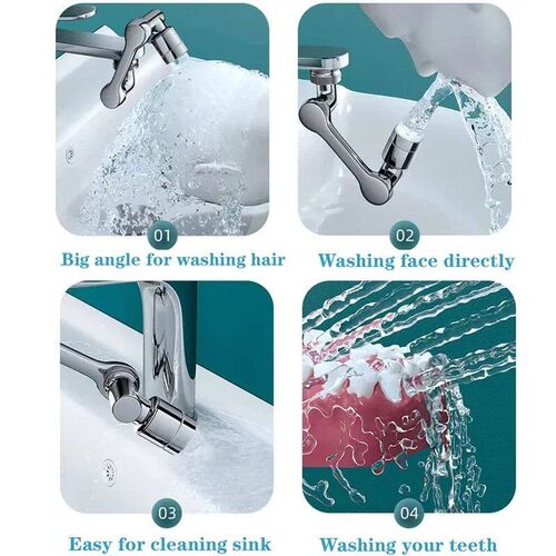 1080  rotatable extension faucet sprayer head water tap no