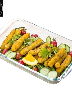 Square Pyrex baking microwave oven for baking Glass dish