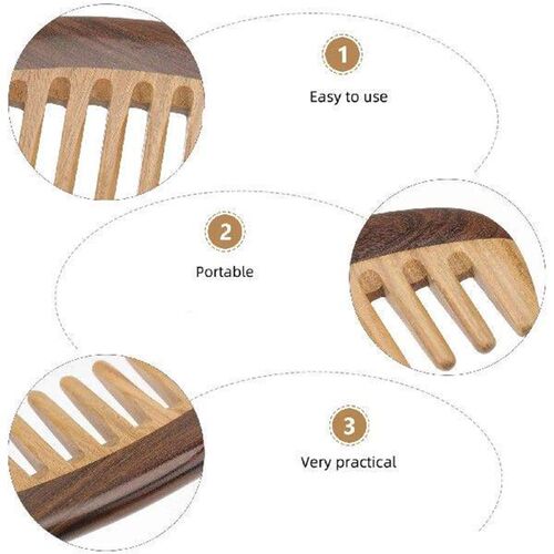 Comb Wood Comb Sandalwood Comb Massage Comb Wooden Massage