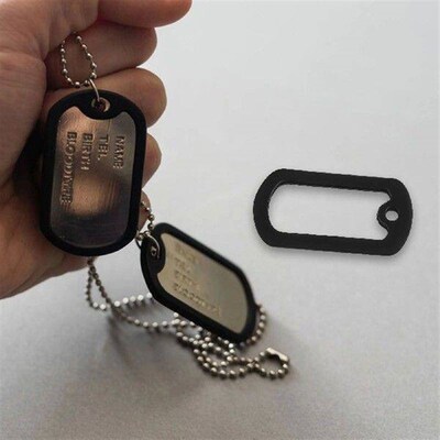 Dog Tag Holder Protective Cover Puppy Collars Tags ID