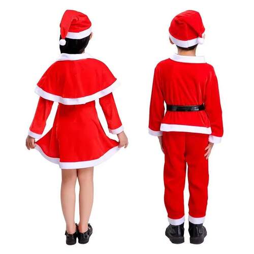 Childrens Christmas Costumes, Cosplay Costume Set for Santa