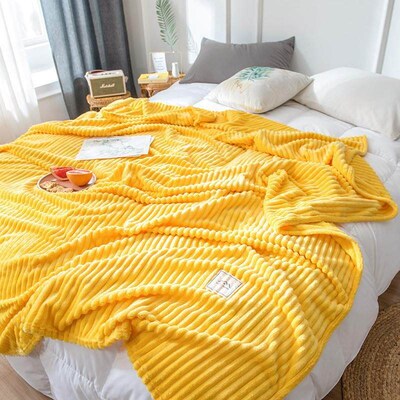 Large Sherpa Fleece Blanket Throw Fur Warm Sofa Bed Soft