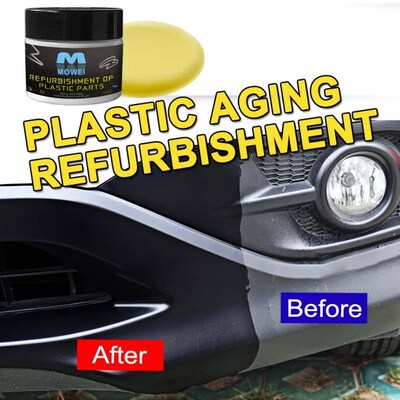 Car Plastic Restorer Coating Agent Auto Plastic Rubber Exter