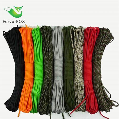 newParachute Paracord Cord 550 7 Core Sand 100FT Nylon