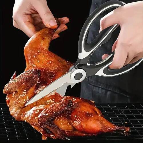 ?Premium Stainless Steel Kitchen Scissors Heavy Duty Strong