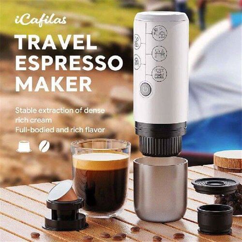2-in-1 Portable Italian Espresso Machine Espresso Coffee